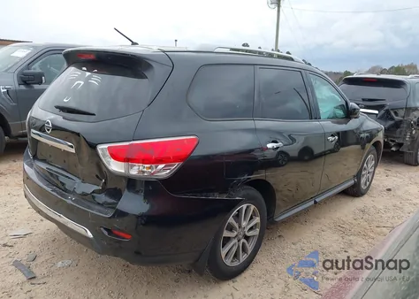 2015 Nissan Pathfinder S z USA, uszkodzony, nr VIN 5N1AR2MNXFC682786